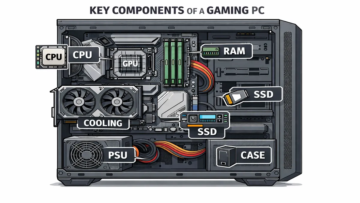 Gaming PC components guide