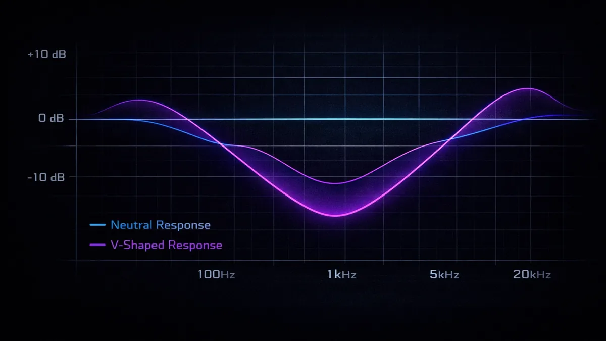 Bose vs Sony sound signature frequency response