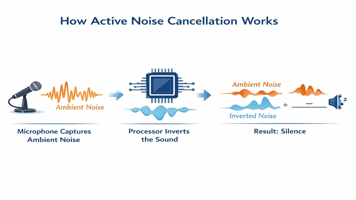 How active noise cancellation works