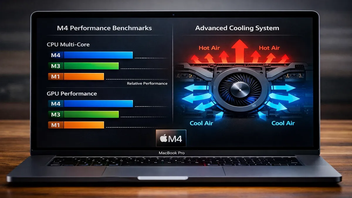 MacBook Air M3 vs MacBook Pro M4 — performance test results