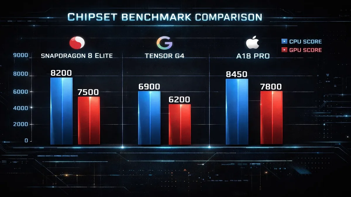 Snapdragon 8 Elite benchmark comparison