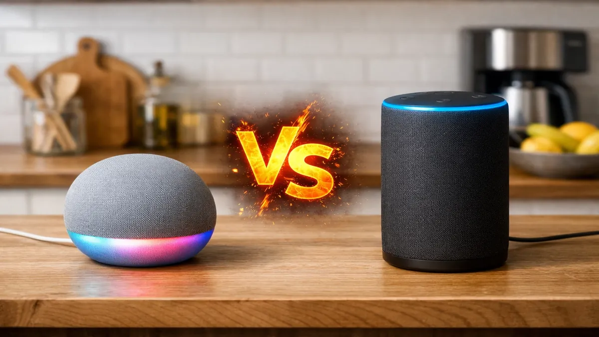 Google Nest vs Amazon Echo 2026 — which smart speaker wins?