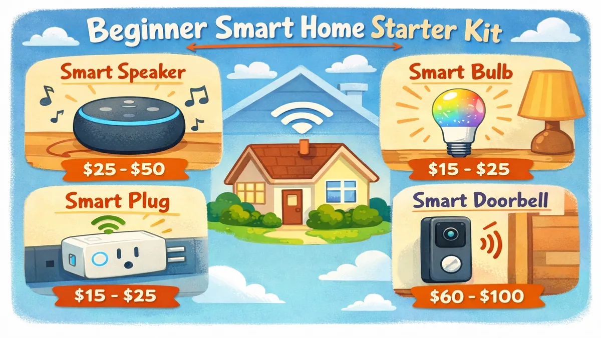 Smart home starter kit for beginners